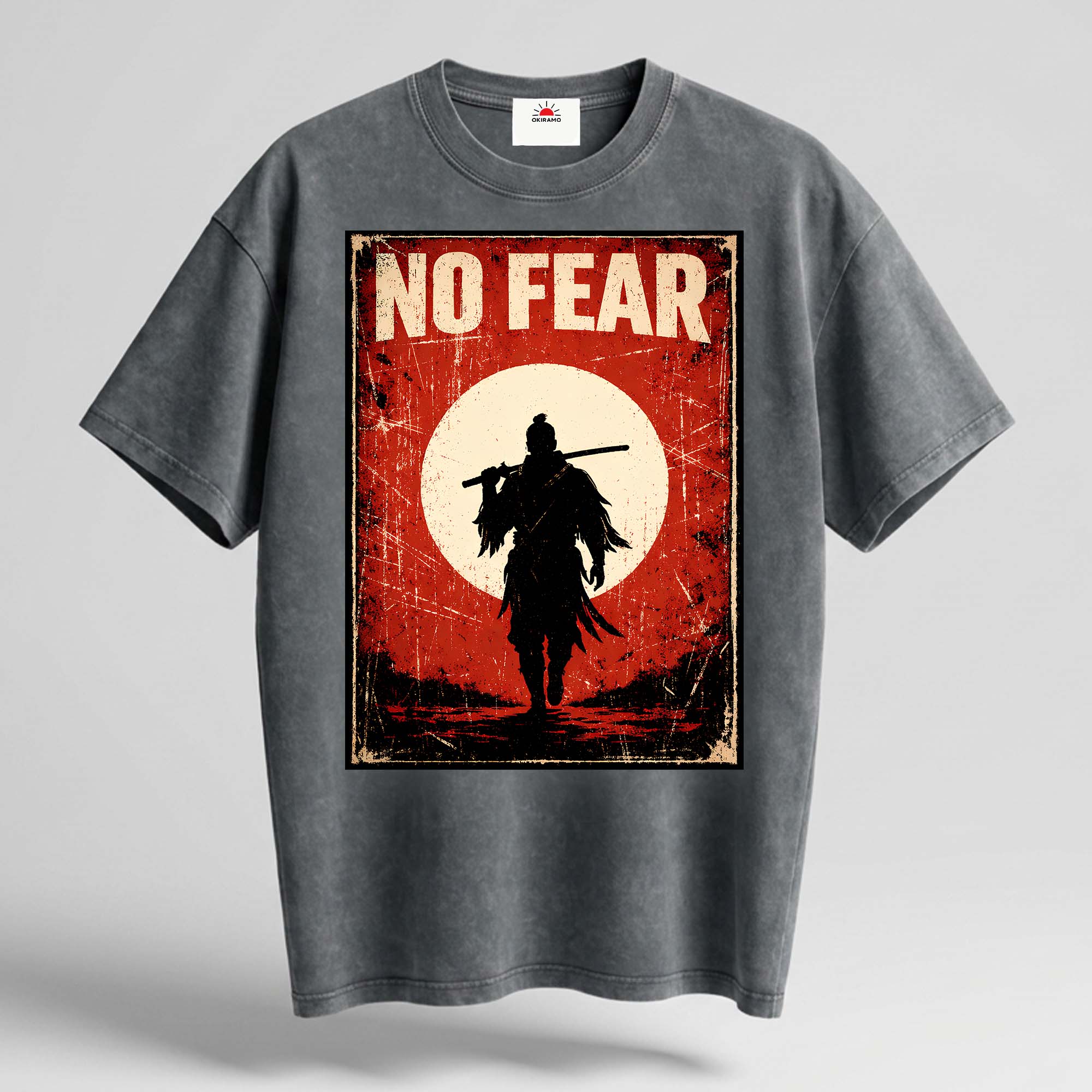 NO FEAR Oversized Cotton T-Shirt