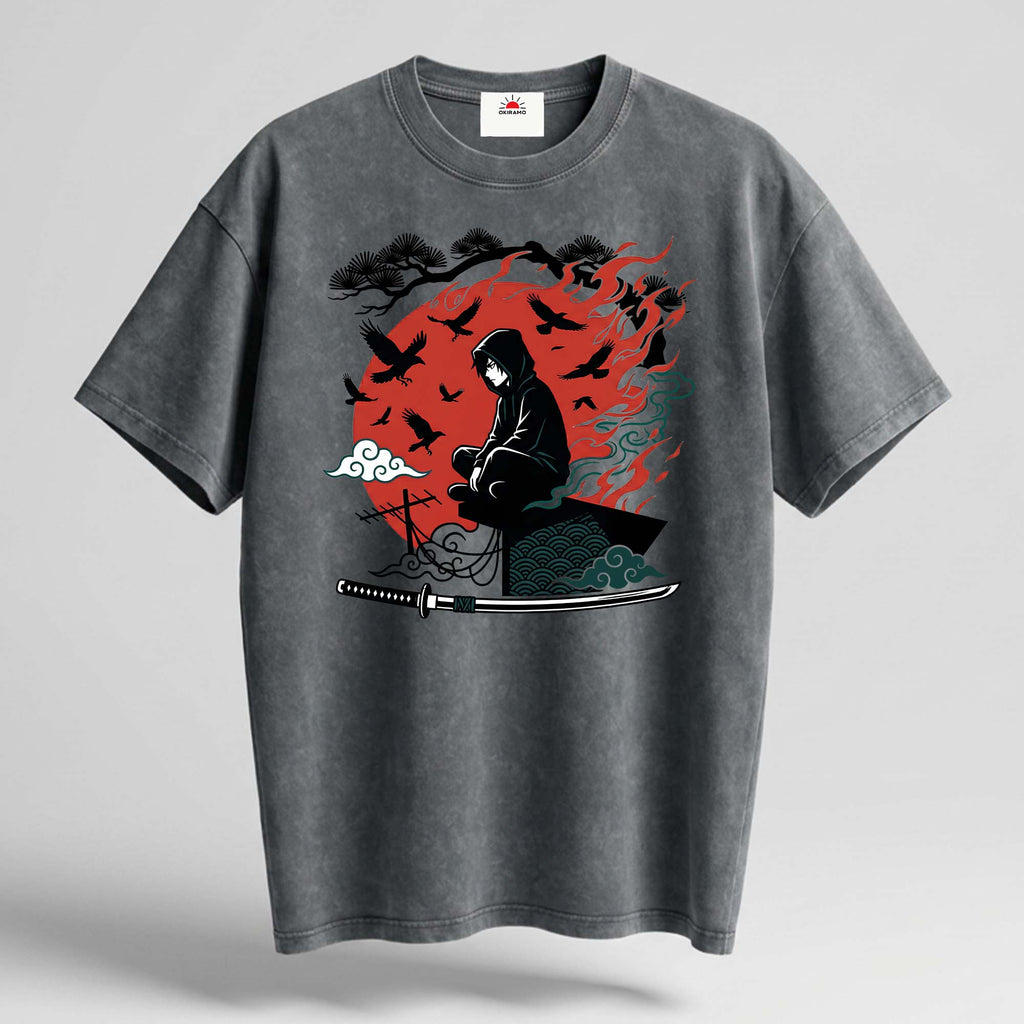 Rooftop Ronin Oversized Cotton T-Shirt