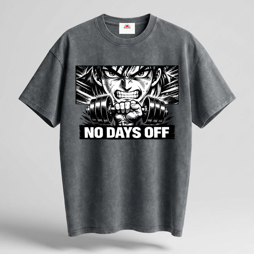 NO DAYS OFF Oversized Cotton T-Shirt