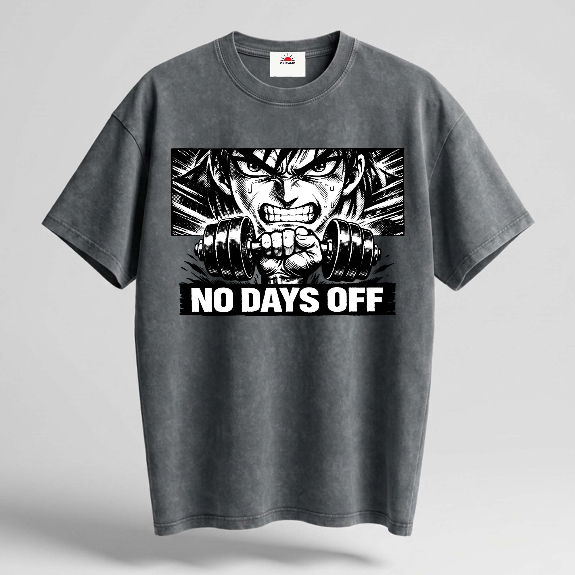 NO DAYS OFF Oversized Cotton T-Shirt