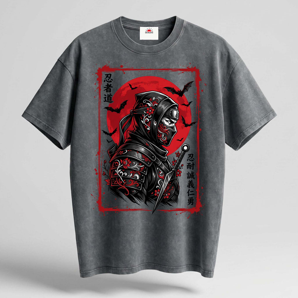 Way of the Ninja Oversized Cotton T-Shirt