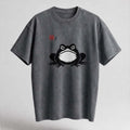 Grumpy Frog Oversized Cotton T-Shirt