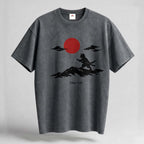 Silent Path Oversized Cotton T-Shirt