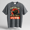 Catzilla Oversized Cotton T-Shirt