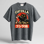 Catzilla Oversized Cotton T-Shirt