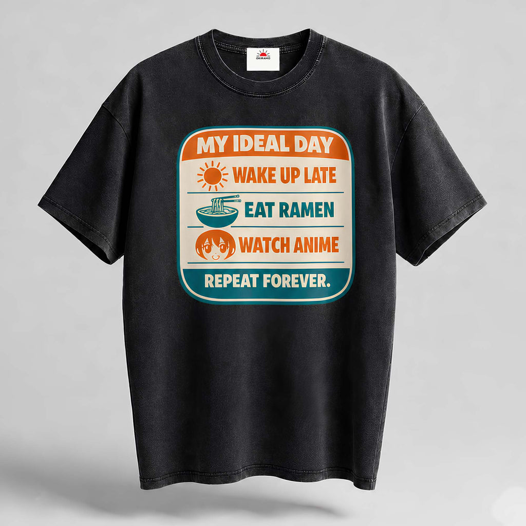 My Ideal Day Oversized Cotton T-Shirt