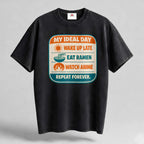 My Ideal Day Oversized Cotton T-Shirt