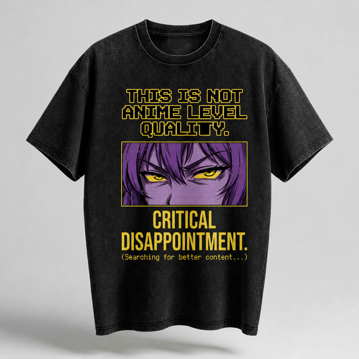 CRITICAL DISAPPOINTMENT. Oversized Cotton T-Shirt
