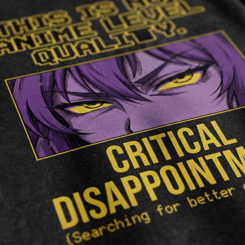 CRITICAL DISAPPOINTMENT. Oversized Cotton T-Shirt