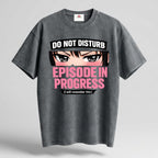 Episode In Progress Oversized Cotton T-Shirt