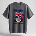 red panda ramen house Oversized Cotton T-Shirt