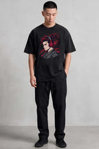 Samurai Beats Oversized Cotton T-Shirt