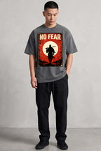 NO FEAR Oversized Cotton T-Shirt