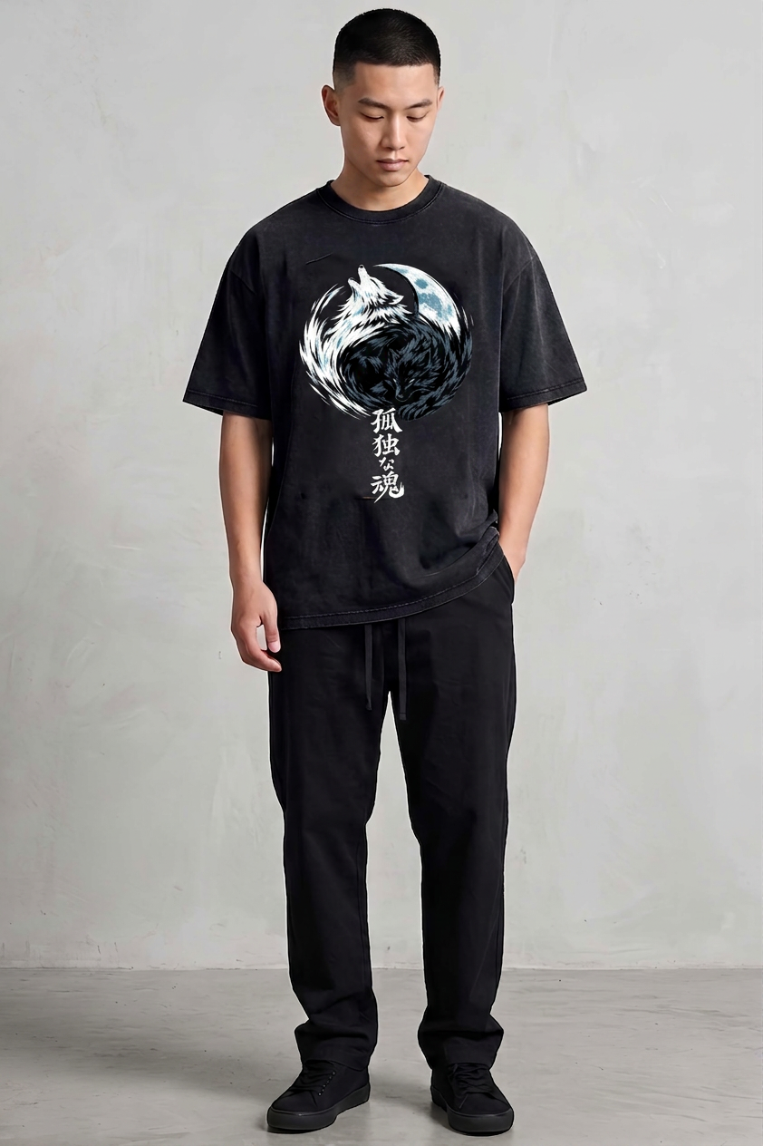Lonely Soul Oversized Cotton T-Shirt
