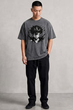 Dark Demon Oversized Cotton T-Shirt