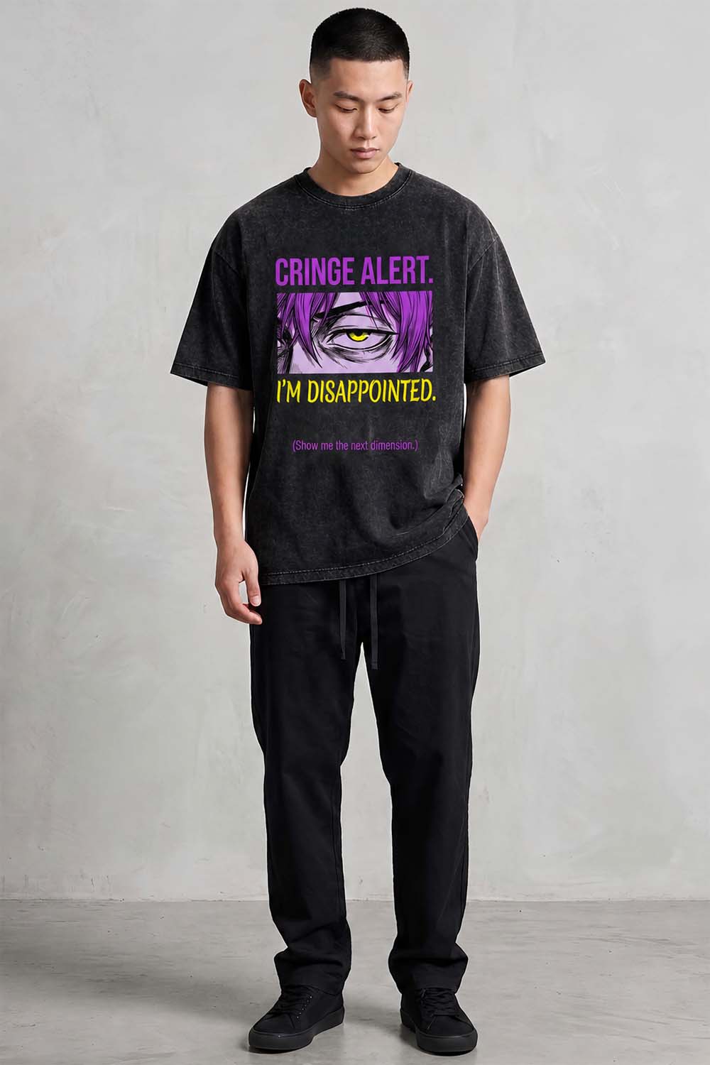 Cringe Alert Oversized Cotton T-Shirt