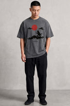 Silent Path Oversized Cotton T-Shirt