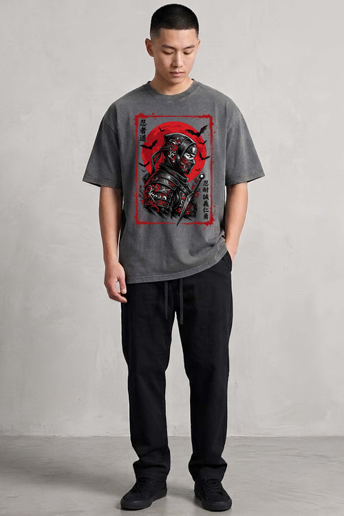Way of the Ninja Oversized Cotton T-Shirt