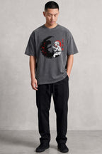 Dancing with My Shadow Oversized Cotton T-Shirt