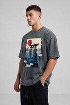 Solitary Ronin Oversized Cotton T-Shirt