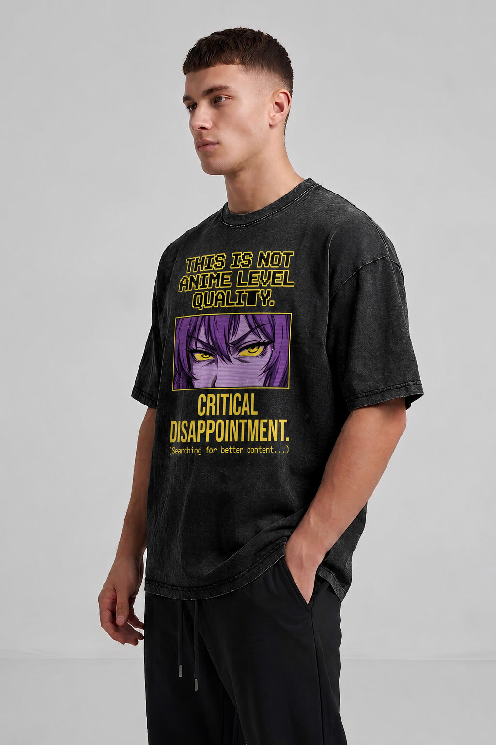 CRITICAL DISAPPOINTMENT. Oversized Cotton T-Shirt