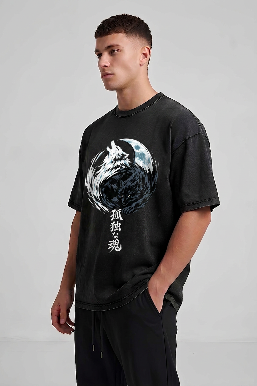 Lonely Soul Oversized Cotton T-Shirt