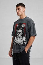 Ghost Girl Oversized Cotton T-Shirt