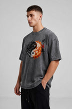 Death and Rebirth Oversized Cotton T-Shirt