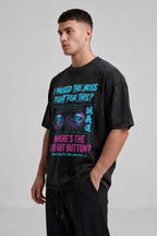 I Paused the Boss Fight Oversized Cotton T-Shirt