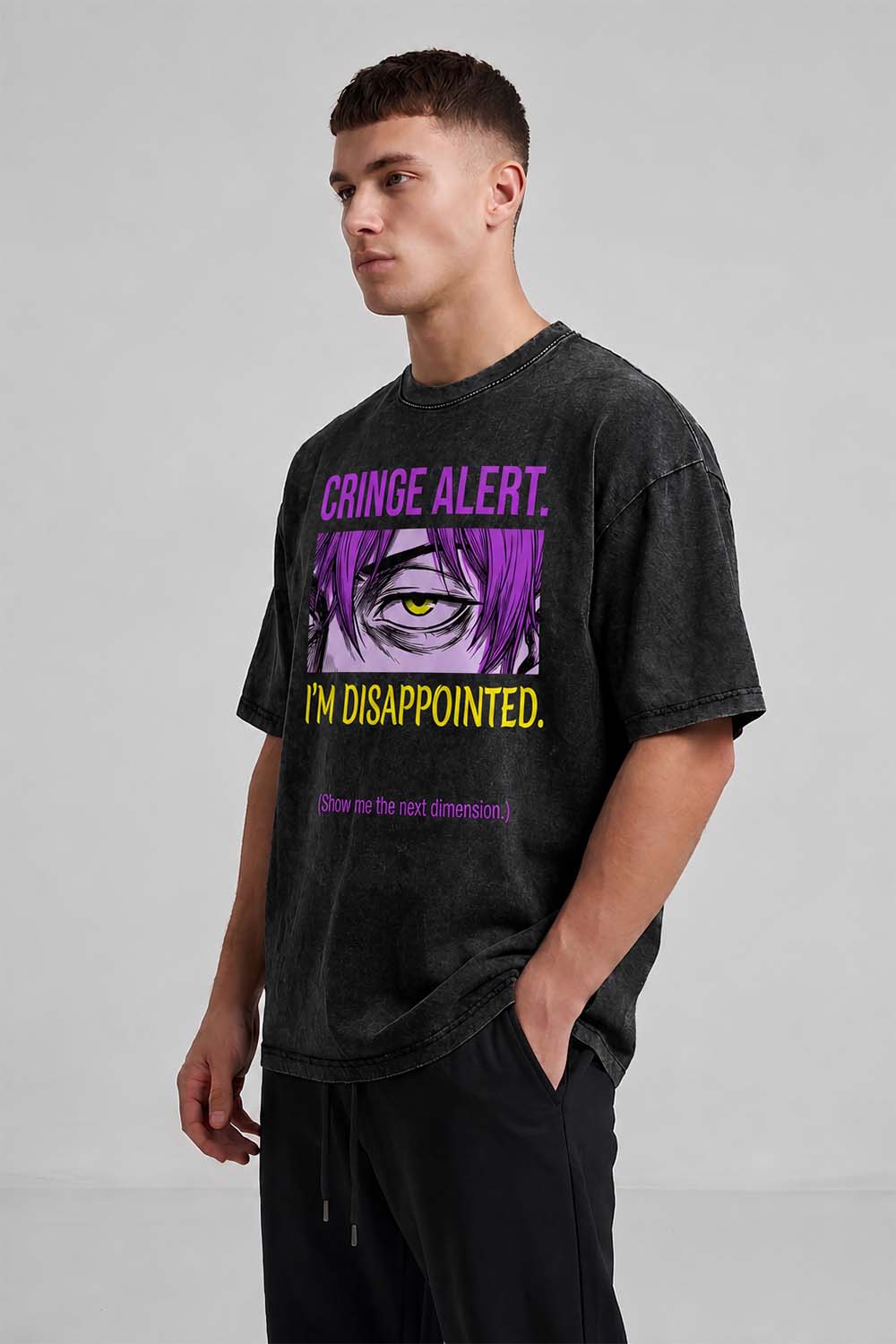 Cringe Alert Oversized Cotton T-Shirt