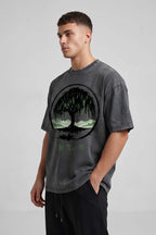 Shore of Silence Oversized Cotton T-Shirt