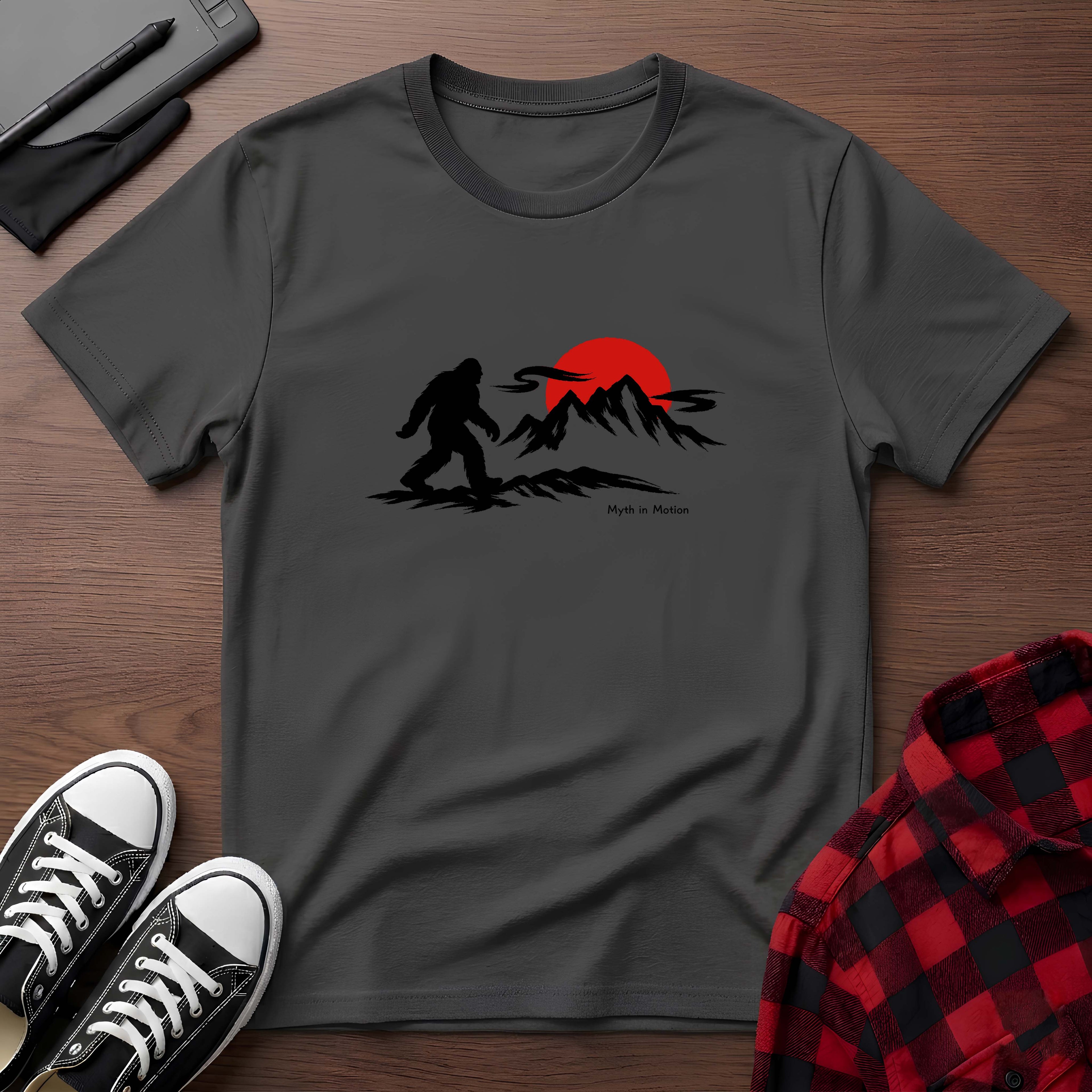 Bigfoot Mountain Sunset T-Shirt