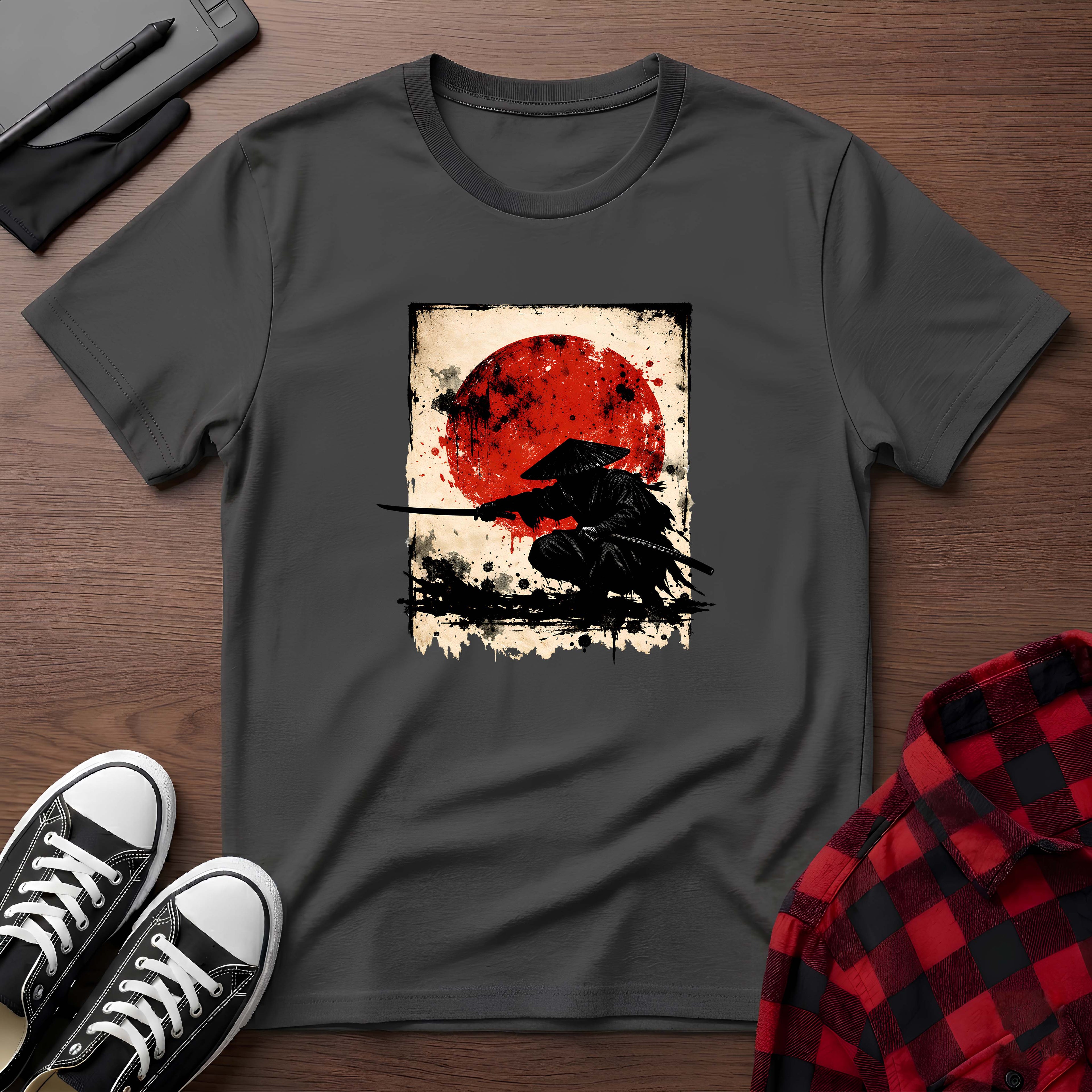 Battle Stance Samurai T-Shirt