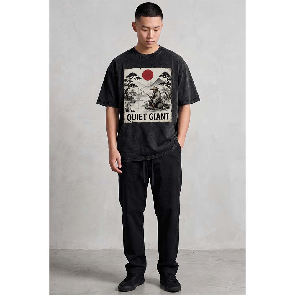 Quiet giant Oversized Cotton T-Shirt
