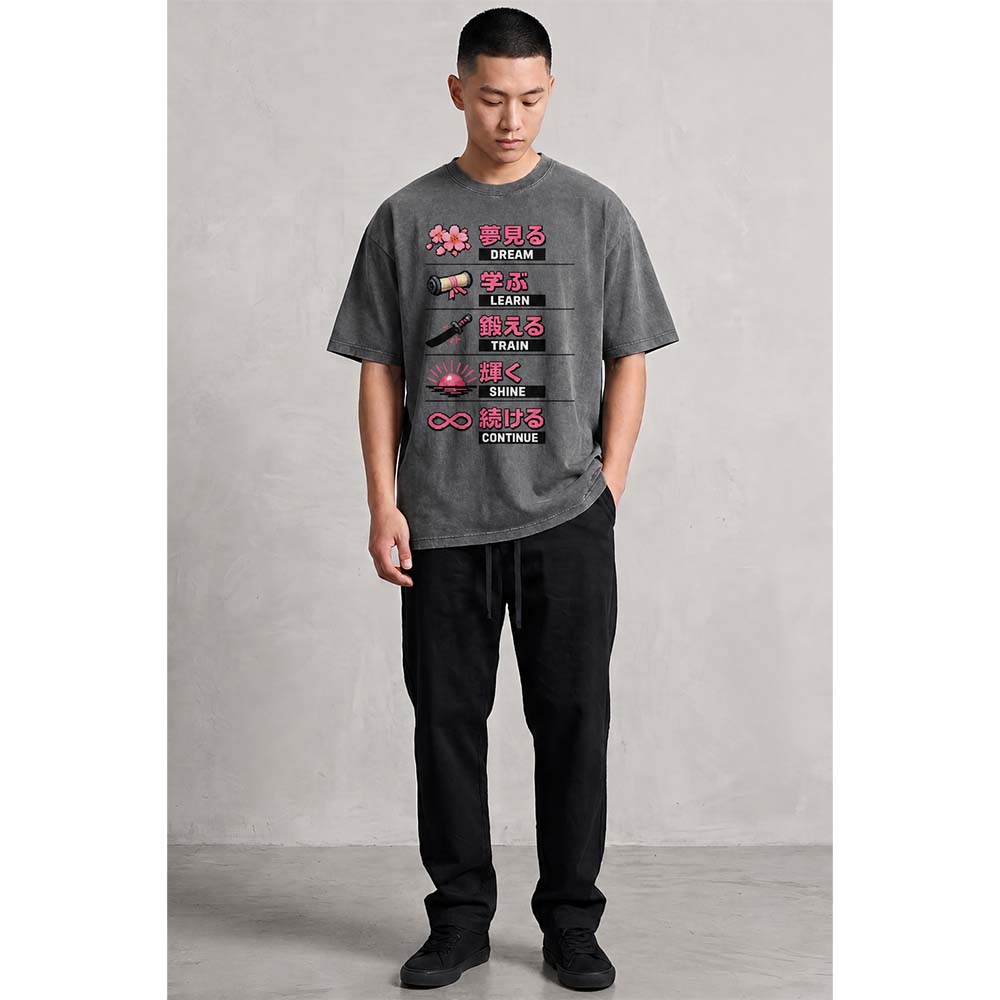 The Grind Code Oversized Cotton T-Shirt