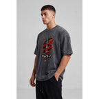 Samurai Katana Oversized Cotton T-Shirt