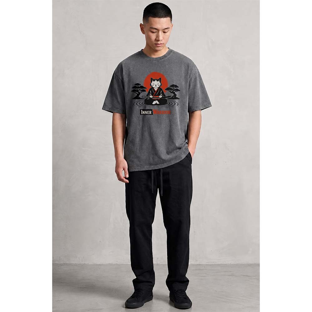 Inner Warrior Oversized Cotton T-Shirt