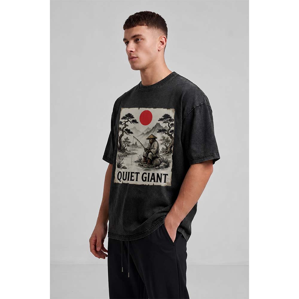 Quiet giant Oversized Cotton T-Shirt