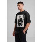 Samurai Shiba Inu Oversized Cotton T-Shirt