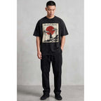 SILENT PATH Oversized Cotton T-Shirt