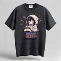 draw sleep repeat Oversized Cotton T-Shirt