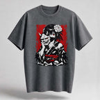 Hannya Mask Oversized Cotton T-Shirt