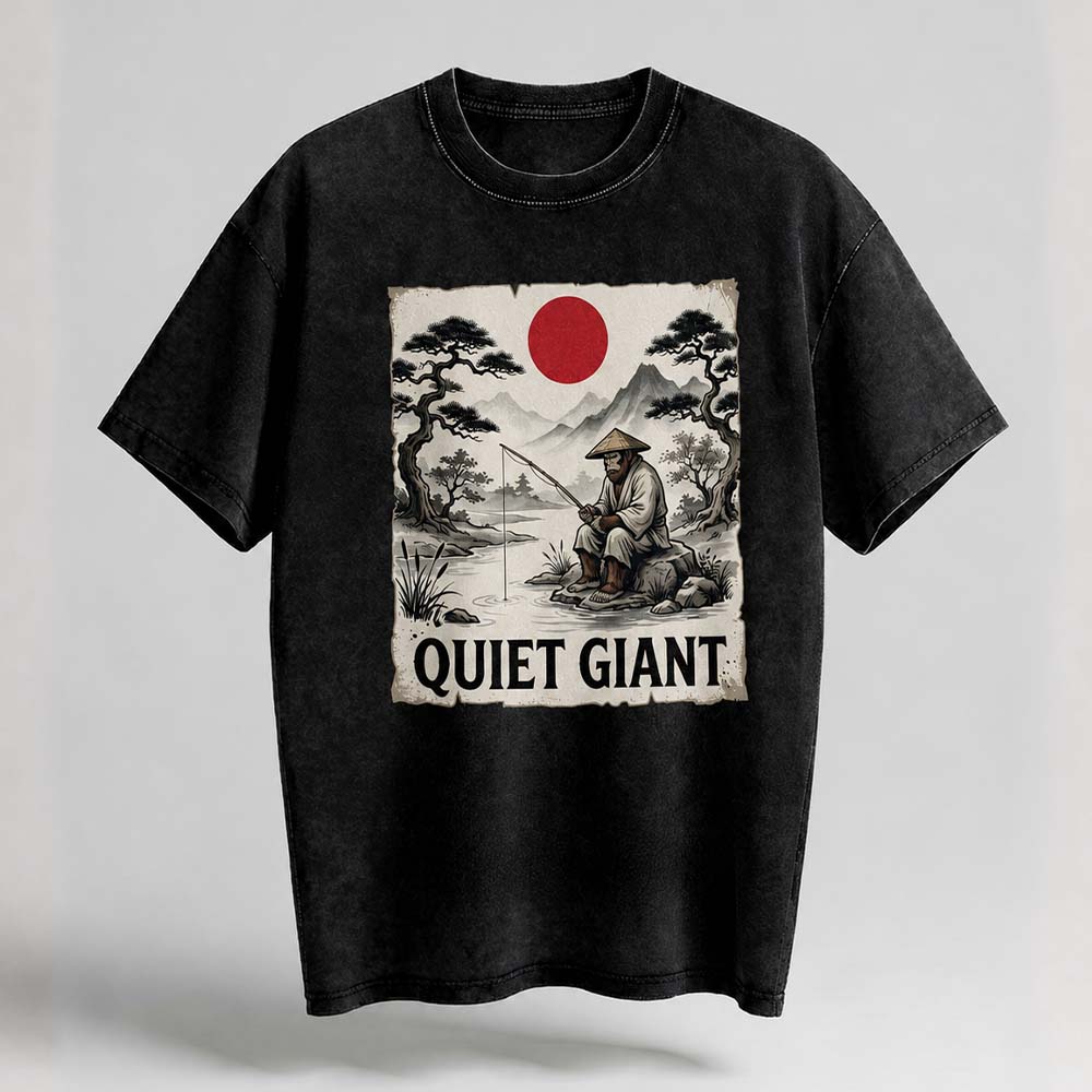 Quiet giant Oversized Cotton T-Shirt