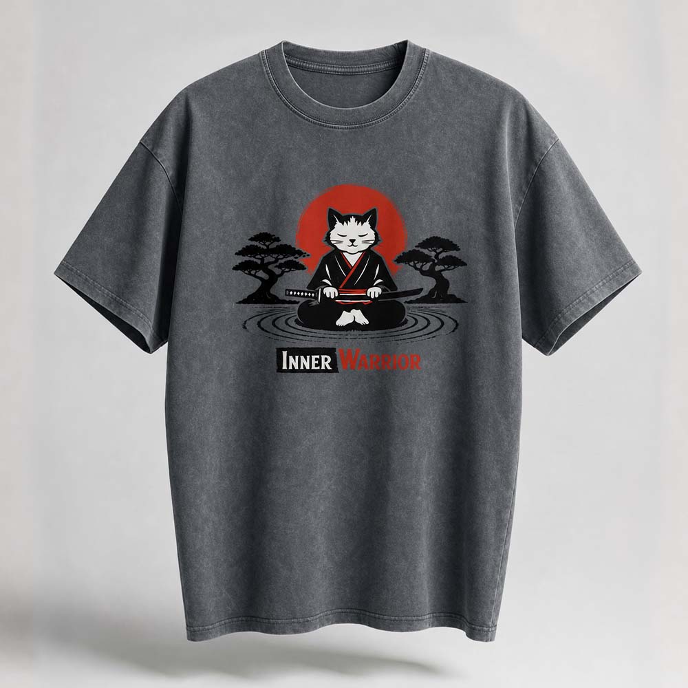 Inner Warrior Oversized Cotton T-Shirt