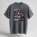 Anime & Art Oversized Cotton T-Shirt
