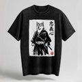 Samurai Shiba Inu Oversized Cotton T-Shirt