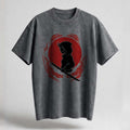 Samurai Hooded Oversized Cotton T-Shirt