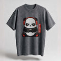 Gamer Panda Oversized Cotton T-Shirt