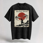 SILENT PATH Oversized Cotton T-Shirt