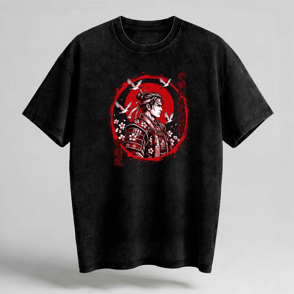 Path of the Guardian Oversized Cotton T-Shirt